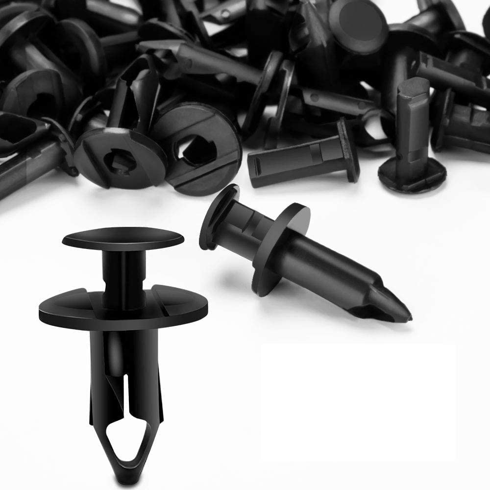 KEMIMOTO Universal rivetti 8 mm nylon nero confezione 100 pezzi