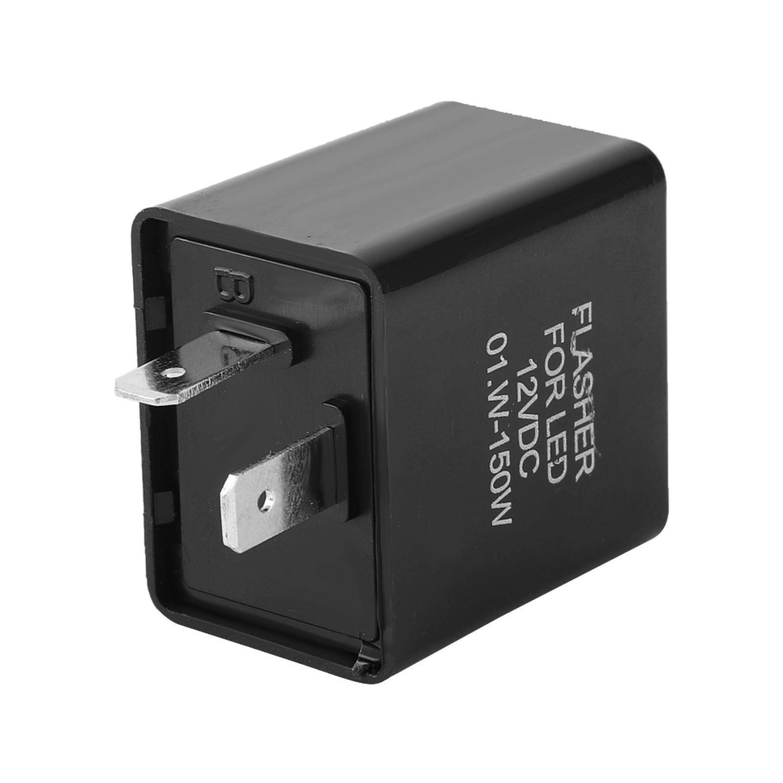 Kuuleyn relè freccia LED 12V nero auto moto regolabile